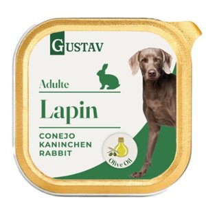 DOG GUSTAV PATE CONEJO 300 gr.